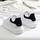 small white shoes 2020 new 100 casual sneakers Korean version of the black breathable tide lover