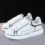 small white shoes 2020 new 100 casual sneakers Korean version of the black breathable tide lover