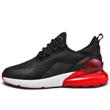 9 Colors Air Cushioning Flat Shoes Women Men Plus Size Platform Sneakers Non Slip Damping Shoes Height Increase Ladies Trainers