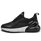 9 Colors Air Cushioning Flat Shoes Women Men Plus Size Platform Sneakers Non Slip Damping Shoes Height Increase Ladies Trainers