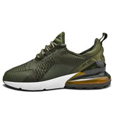 9 Colors Air Cushioning Flat Shoes Women Men Plus Size Platform Sneakers Non Slip Damping Shoes Height Increase Ladies Trainers