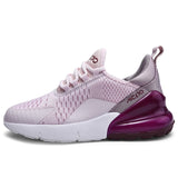 9 Colors Air Cushioning Flat Shoes Women Men Plus Size Platform Sneakers Non Slip Damping Shoes Height Increase Ladies Trainers