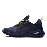 9 Colors Air Cushioning Flat Shoes Women Men Plus Size Platform Sneakers Non Slip Damping Shoes Height Increase Ladies Trainers