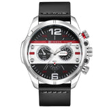 CURREN Watches Men Luxury Brand Army Military Watch Leather Sport Watches Quartz Men Waterproof Wristwatches Male Clock Man 8259