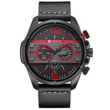 CURREN Watches Men Luxury Brand Army Military Watch Leather Sport Watches Quartz Men Waterproof Wristwatches Male Clock Man 8259