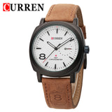 2017 Original Curren Brand Men Watch Fashion Casual Military Sport Men's Quartz Wristwatch Waterproof Leather Mens Clock Watches