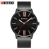 Relogio Masculino Curren Watch Men Brand Luxury Steel Waterproof Quartz Mens Watches Casual Sport Male Clock Wristwatches 8238
