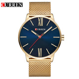 Relogio Masculino Curren Watch Men Brand Luxury Steel Waterproof Quartz Mens Watches Casual Sport Male Clock Wristwatches 8238