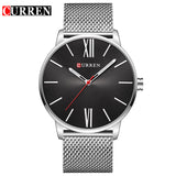 Relogio Masculino Curren Watch Men Brand Luxury Steel Waterproof Quartz Mens Watches Casual Sport Male Clock Wristwatches 8238