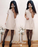 2017 Fashion women Slim Mini Party Dresses Pearl Design Dark Green Wine Red Black S-XXXL Plus size