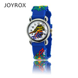 New Ninja Turtle Pattern Rubber Strap Children Watches Fashion Boy Girls Quartz Wristwatch