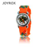 New Ninja Turtle Pattern Rubber Strap Children Watches Fashion Boy Girls Quartz Wristwatch