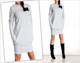 2018 Design Spring Women Dress New Casual Clothing Work Wear Office Sleeve Plus Size  Ladies Clothing